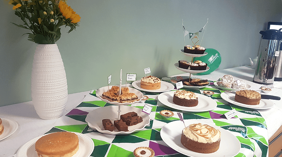 Macmillan coffee morning here at we are the fuel